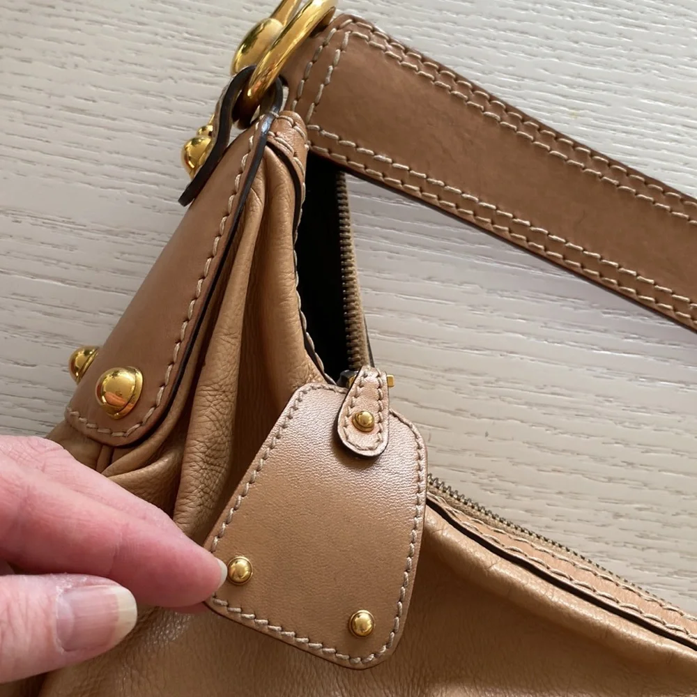 🌼 GUCCI - Authentic Medium Jockey Hobo Bag 🌼 - Picture 14 of 14